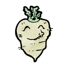 cartoon turnip