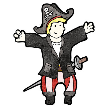 cartoon pirate boy