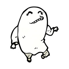dancing ghost cartoon