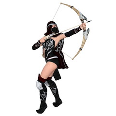 Obraz premium 弓の使い手