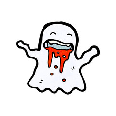 cartoon ghost