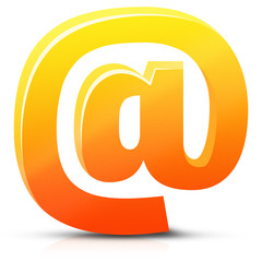 Pomarańczowa ikona @ © piaskun_