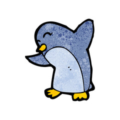 cartoon penguin