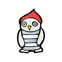 cartoon little owl
