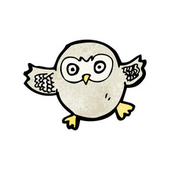 cartoon little owl