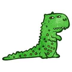 cartoon dinosaur