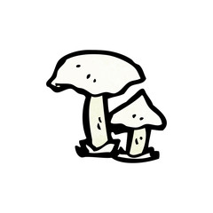cartoon mushrooms