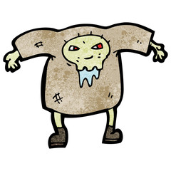 cartoon zombie
