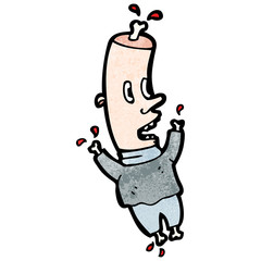 cartoon meat head
