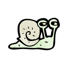 cartoon snail