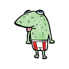 cartoon frog