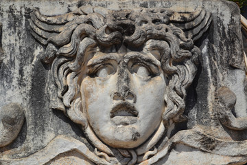 Medusa Gorgon in Apollo Temple, Didyma