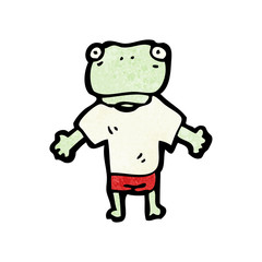 cartoon frog