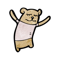 cartoon teddy bear