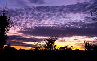 Red sky orange sunset sundown. Amazing amazing