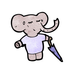 cartoon elephant