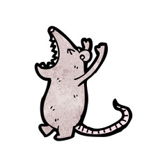 roaring mouse cartoon
