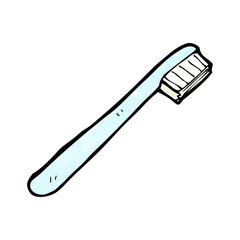 cartoon toothbrush