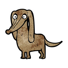 funny little dog cartoon