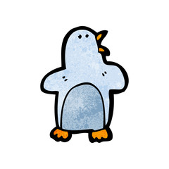 cartoon penguin