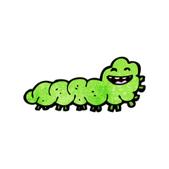 cartoon caterpillar