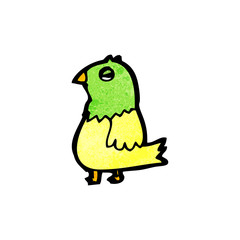 cartoon parrot