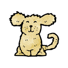 cartoon puppy