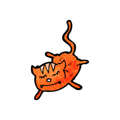 funny cartoon cat