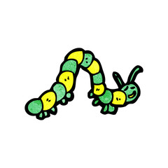 cartoon caterpillar