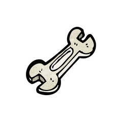 cartoon spanner