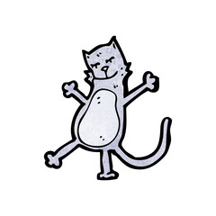 funny cartoon cat