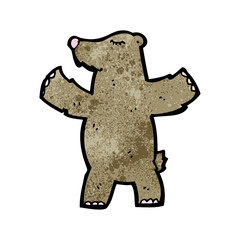 funny cartoon bear
