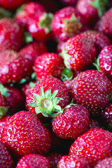 strawberries background