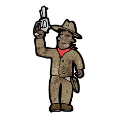 cartoon cowboy