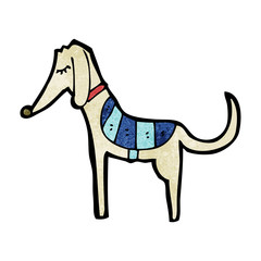 cartoon greyhound