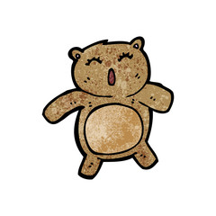 cartoon teddy bear