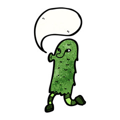 cartoon dancing monster