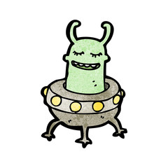 cartoon alien