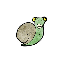 cartoon snail