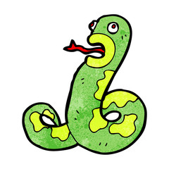 Obraz premium cartoon snake