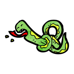 cartoon snake