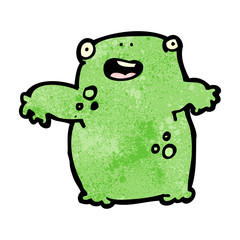 cartoon frog