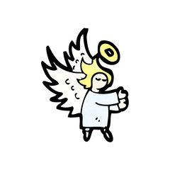 cartoon little angel
