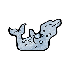 cartoon dolphin