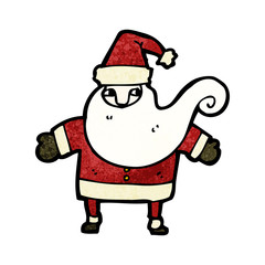 cartoon santa claus