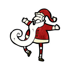 cartoon santa claus