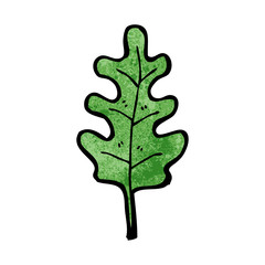 cartoon leaf