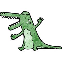 cartoon crocodile