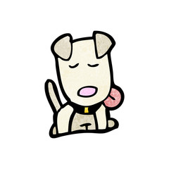 carton little dog