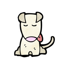 carton little dog